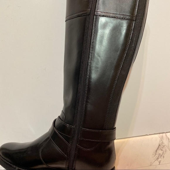 New! Bandolino Jiman Tall Black Riding Boot 6M - Picture 6 of 15